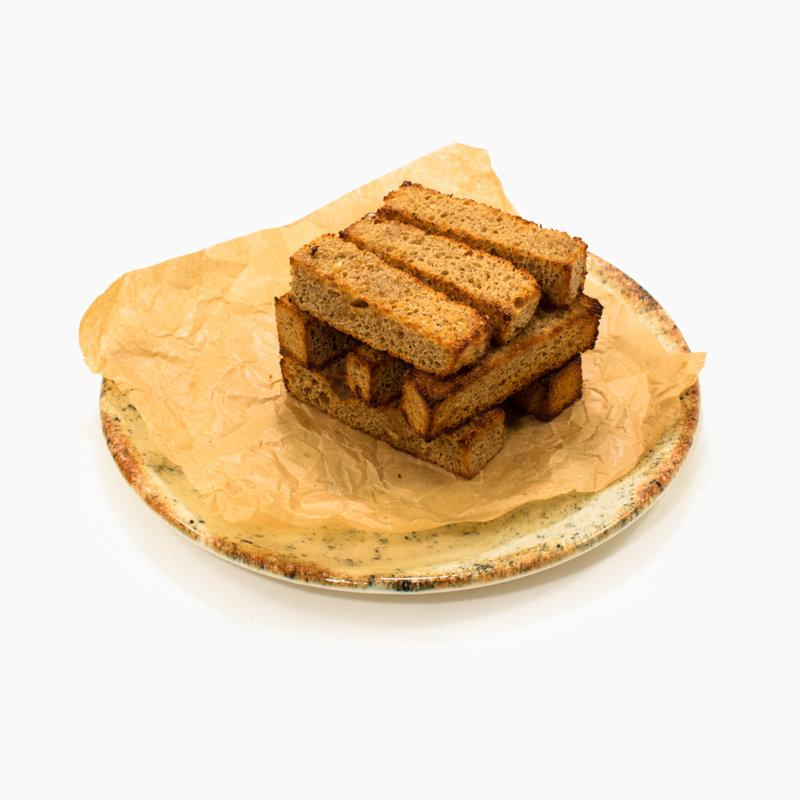 Гренки фри с чесноком