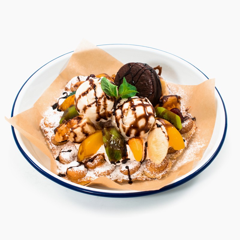 Бабл-вафли Чоко-пай