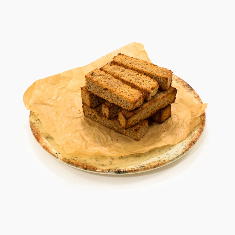 Гренки фри с чесноком