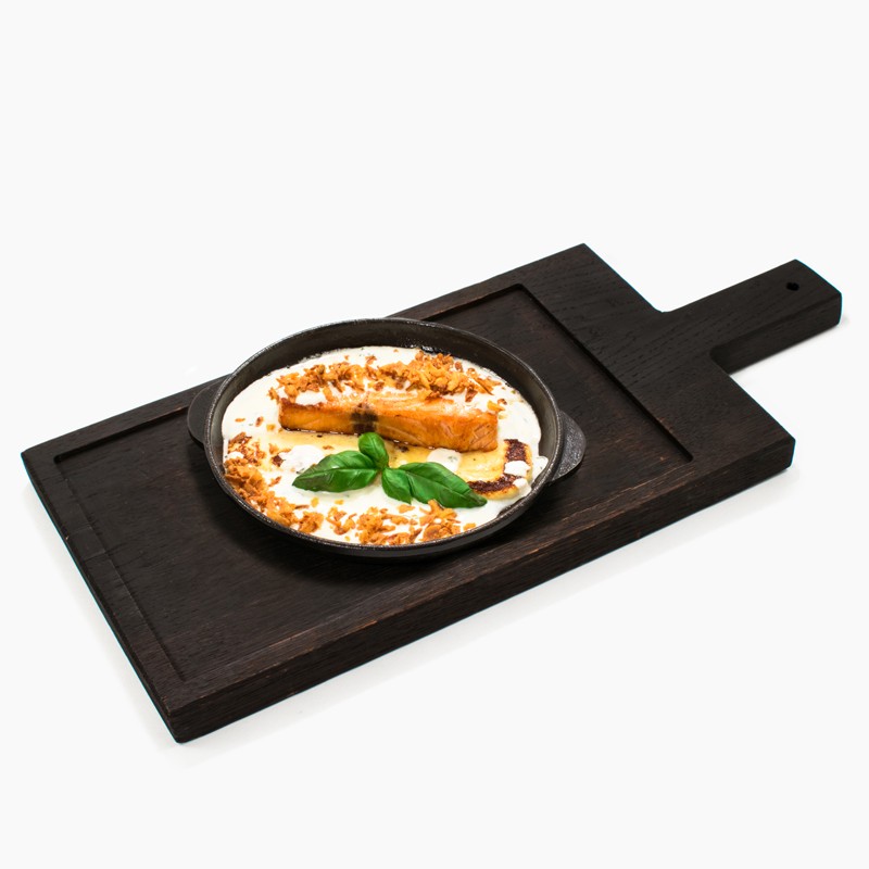 Семга на гриле